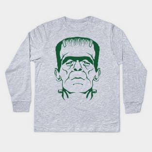 Frankenstein's Monster Kids Long Sleeve T-Shirt